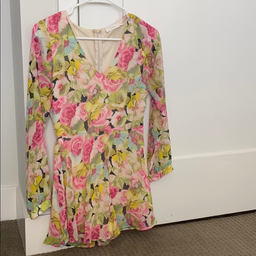 Lush Floral Romper